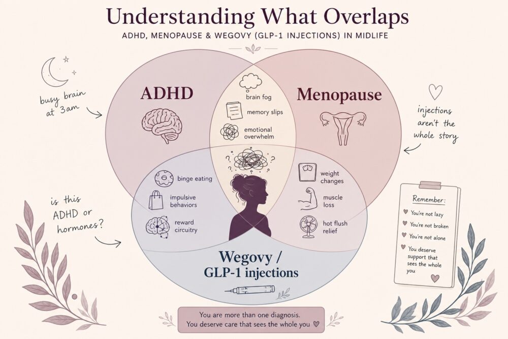 Wegovy, ADHD and menopause