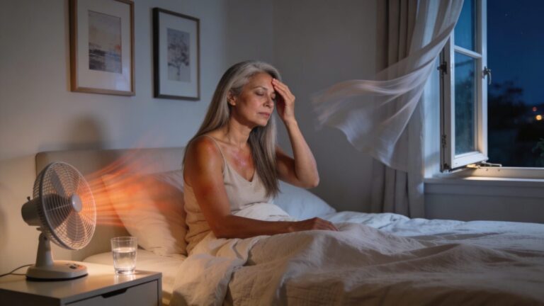 Night-Time Hot Flushes in Menopause