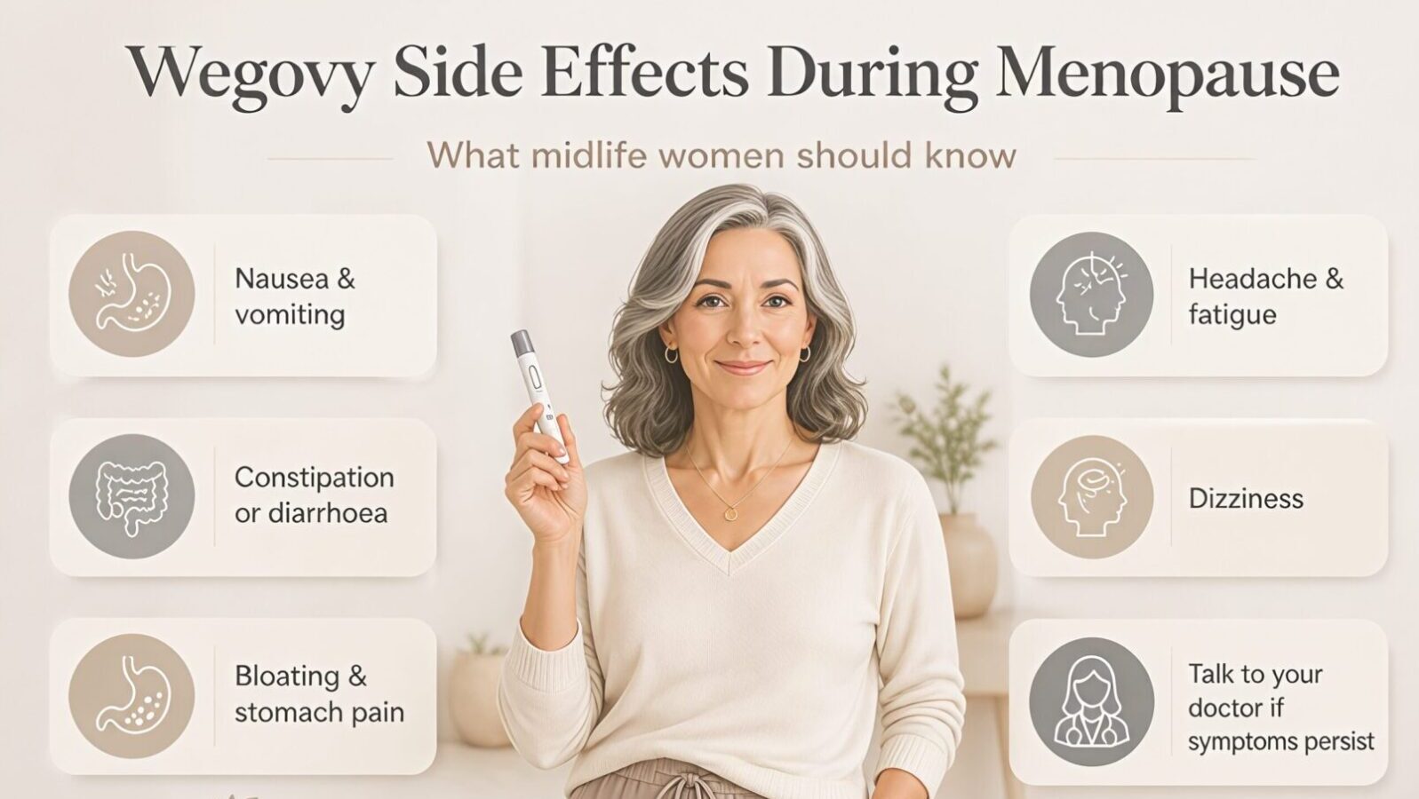 wegovy side effects during menopause