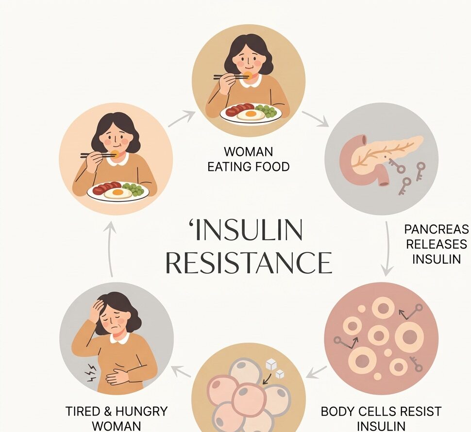 resistência a insulina na menopausa