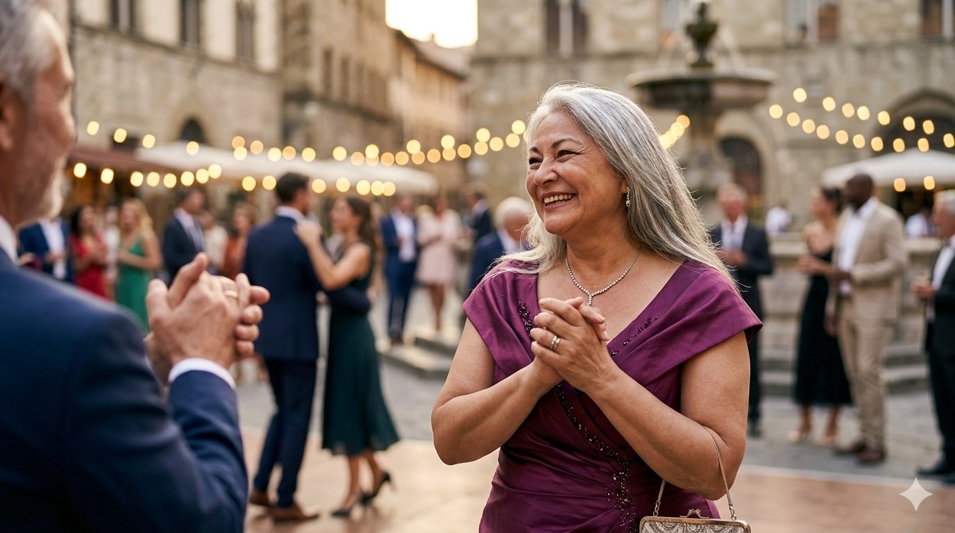 Mulheres plus size na meia-idade: